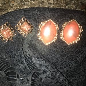 Copper earrings